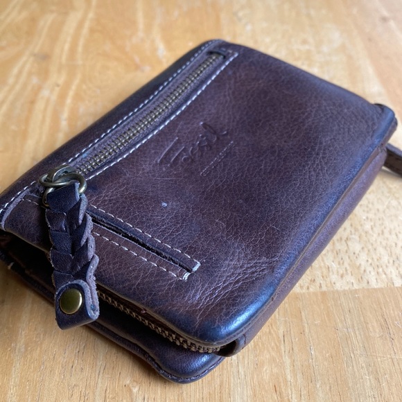 Fossil used wallet billfold 4x3” - Picture 3 of 13